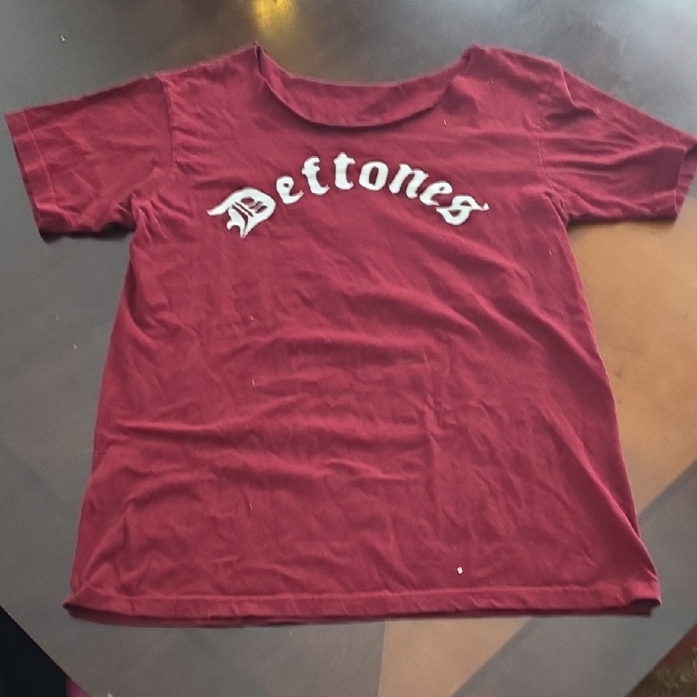 Red Deftones Graphic T-Shirt